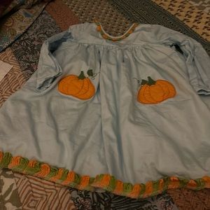 Long sleeve pumpkin dress